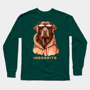 Labrador Retriever Indognito Long Sleeve T-Shirt